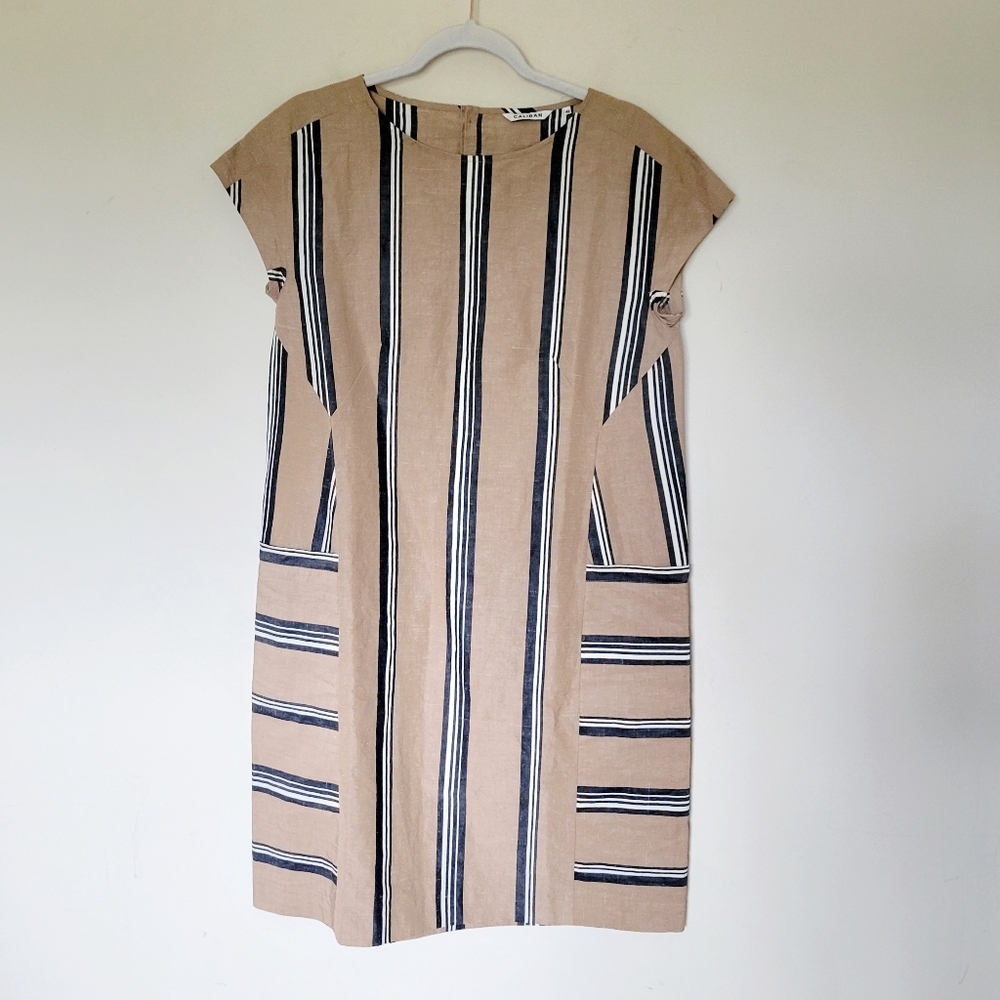 Caliban Linen Stripe‎ Dress